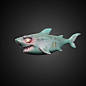 Sailor Shark, Matijos Gebreselassie : Final look concept over provided 3D model.