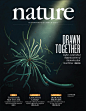 Cover Art: Nature Journal - Inna-Marie Strazhnik Illustration : Brand identity and website development for genomics research lab at the the California Institute of Technology