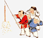 中国过年儿童放鞭炮高清素材 中国古代文化 儿童 喜庆 放鞭炮 春节 过年 鞭炮 高兴 元素 免抠png 设计图片 免费下载