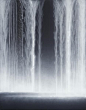 Waterfall 瀑布  日本画家 Hiroshi Senju瀑布画家日本_新浪网