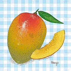 熟芒果叶