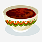 美味的碗里的汤汁矢量图高清素材 手绘 汤汁 碗里的食物 美味 美食 餐厅 矢量图 免抠png 设计图片 免费下载