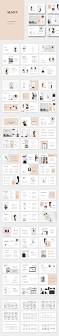 MAON - Powerpoint Template : ••• BEST OFFER: GET THIS TEMPLATE FOR LESS THAN $2 ••• --- MAON - Modern and Simple Powerpoint Presentation Clean, modern and simple Powerpoint Template. This clean and creative layout gives