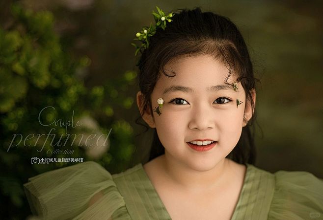 春天的美好总是不期而遇！儿童摄影 森系女...