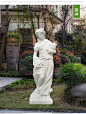 欧式汉白玉四季女神装饰雕像别墅庭院花园摆件西方人物雕塑人像-tmall.com天猫