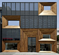 Located in Athens, Greece, Moda Bagno & Interni Store – designed by k-studio – is a 1000sqm space that houses the store’s entire range of designer products. The building is essentially a large box that is outfitted with expandable metal clad openings 