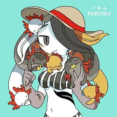 画师「PANAPAN」作品欣赏：可爱又有趣的美杜莎人物插画