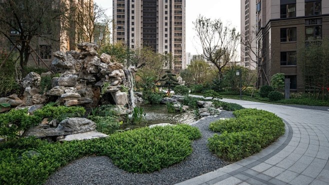 漳州建发•碧湖双玺-新中式-大区-山水比...