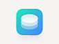 This is minimalistic icon for AR app.