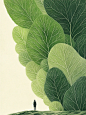 momo插画|炎暑清凉 - 小红书
