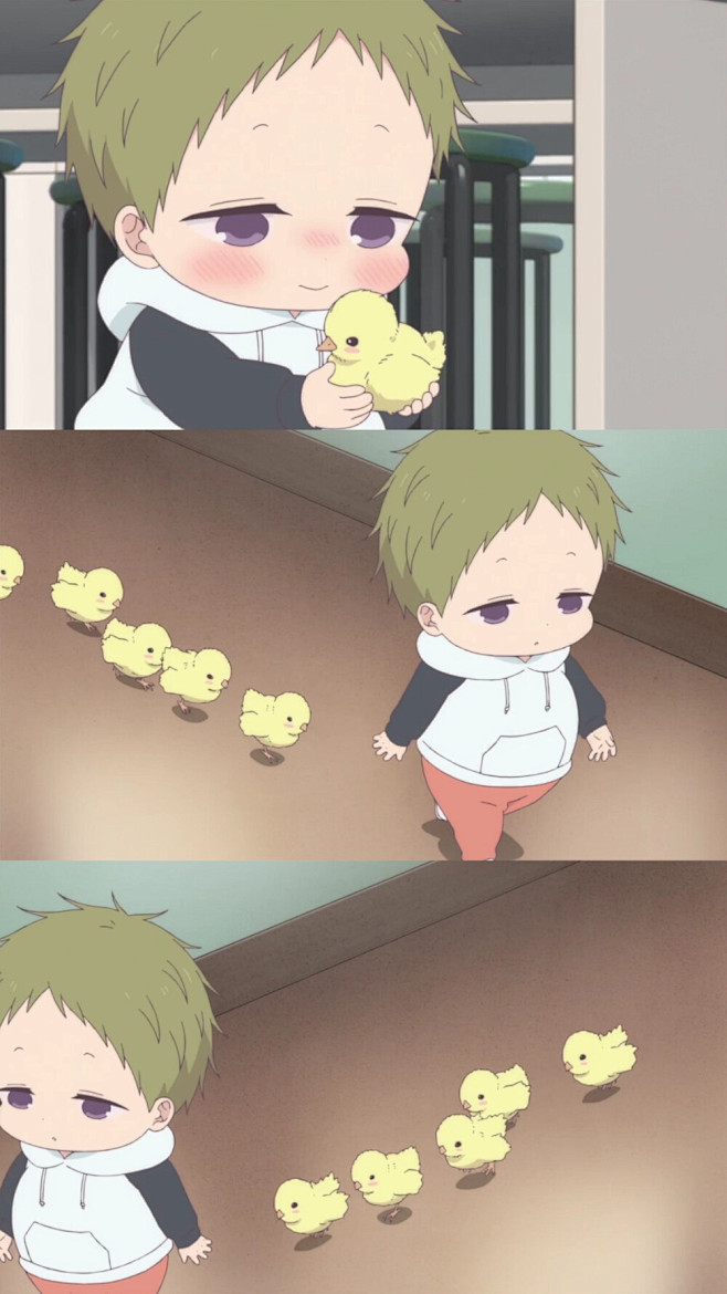 学园奶爸拼接壁纸