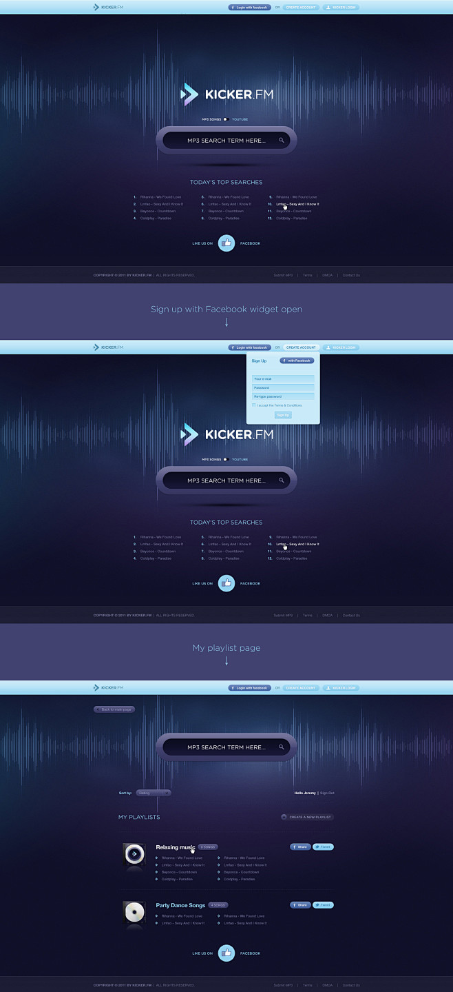 Kicker.fm by ~luqa