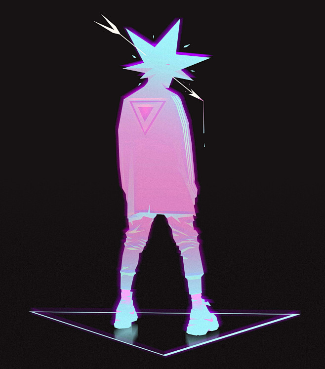 Neon boy , François ...