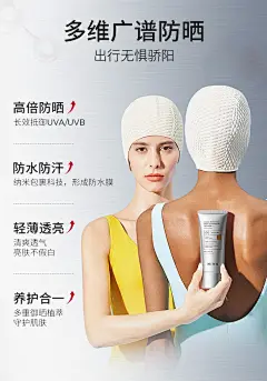 NING防晒霜面部身体防水美白隔离乳军训男女生专用旗舰店正品官方-tmall.com天猫