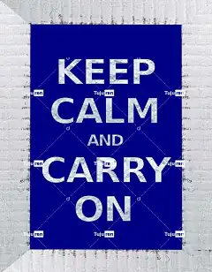 保持冷静并进行 Ipad 壁纸 墙印 墙上的装饰 海报 手机壁纸4K