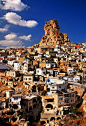 Ortahisar in Cappadocia, Turkey