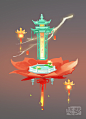 网易AR游戏   YuMe DLC设定图  , Z Q