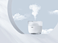 Snow humidifier 雪山加湿器