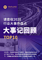 年度行业大事盘点年末回顾总结长图