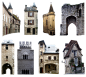 PNG medieval houses - 033 by *MontvalentStock on deviantART