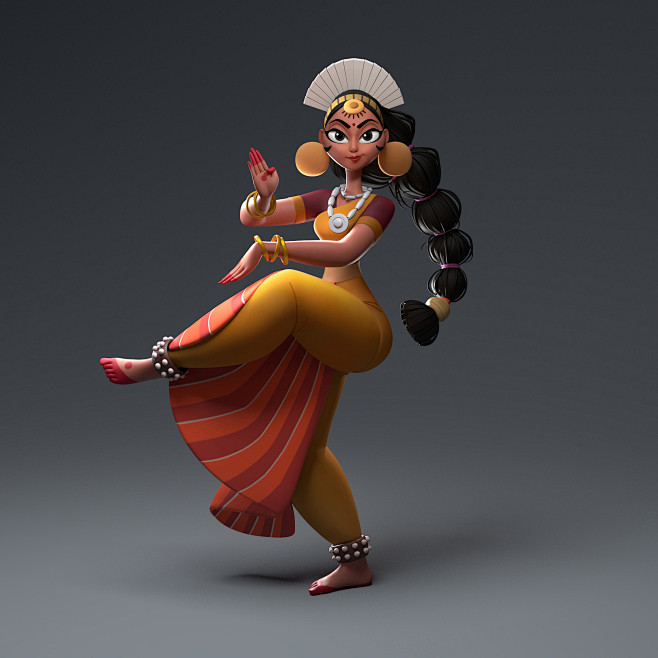 Indian Dancer, Rishi...
