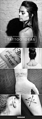 #tattoo##纹身##图案#Everyone has a number, date, or time that they find meaningful, whether it's a wedding anniversary, a loved one's birthday, or a lucky number. Check out these ideas for design and placement!: 