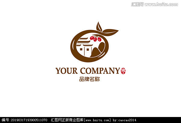 村庄村落logo