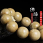 五台山六道木降龙木手串木质正圆小孔佛珠手
