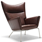 I think we pretty much have to get the Wegner chair!! Limited Edition Wegner CH445 Wing Chair & Stool