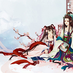 三月风筱采集到【风筱】-古风插画or线稿