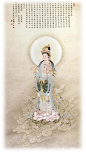 十分庄严的观世音菩萨圣像（共22幅工笔画菩萨像）