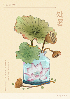 桃子嘤采集到节气：页面素材