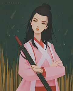 千夜夏采集到插画2