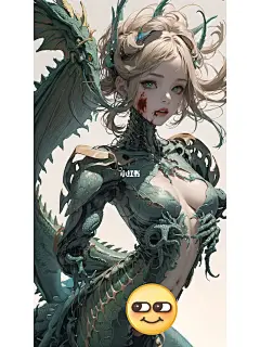 龙族女孩|| 女生头像 ||福利壁纸