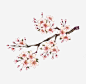 中国画手绘粉色桃花花瓣高清素材 免抠 设计图片 免费下载 页面网页 平面电商 创意素材 png素材