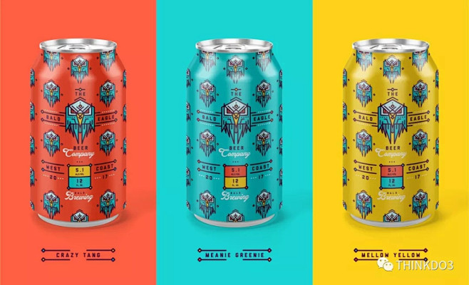 除了不同的啤酒，这里还有它们高颜值的包装...