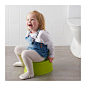 丽拉 儿童便壶 IKEA 底面带有防滑材料；当儿童使用时，便壶不容易滑动。 采用无害塑料制作，与婴儿奶瓶、一次性尿布和食品盒使用的材质相同。 易于腾空和清洁。