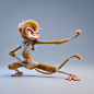 3D Monkey King 