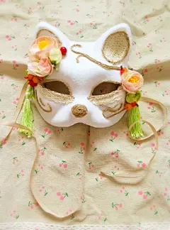 【图片】【水儿的手作杂货铺】批发手绘和风面具【小商品批发吧】_百度贴吧