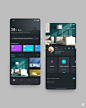 Black UX UI design App -  #App #Black #Design #UI #UX