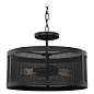 Gereon Black Pendant by Visual Comfort Studio