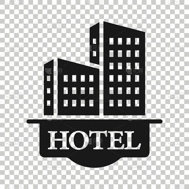酒店,住宅房间,标志,小旅馆,绘画插图,...
