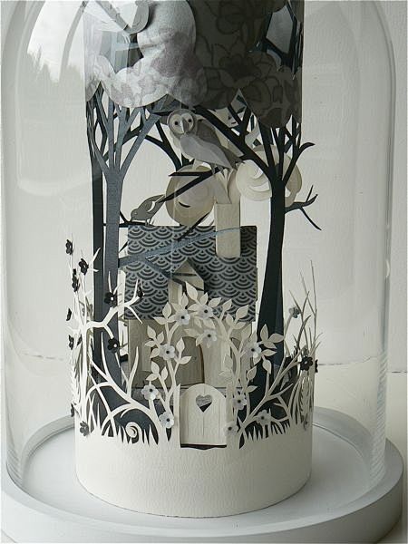 Papercut landscape