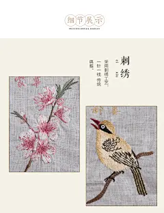 帛彩堂 圆形餐垫布艺餐桌垫绣花隔热垫碗垫家用餐布杯垫中式盘垫-tmall.com天猫