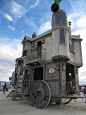 Tiny Steampunk House-just grand!!