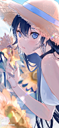 美和野らぐ，rag_ragko   
动漫美少女  白色连衣裙