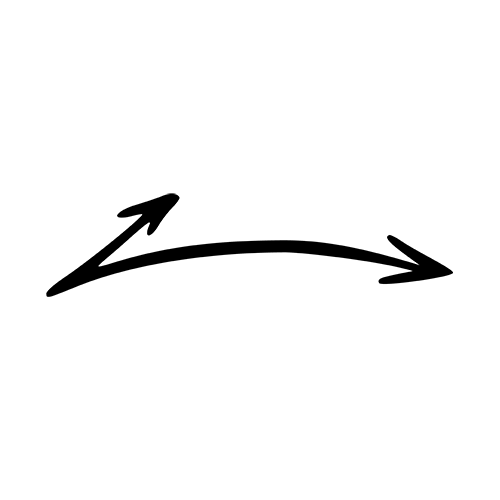可爱手绘箭头PNG免抠图