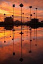 lifeisverybeautiful:

Bassin Takis, Esplanade de la Défense, Paris, France 2013 by Baloulumix on Flickr.