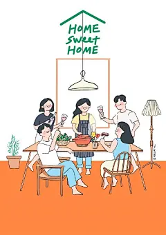 #插画#  纪念一下仅剩三格电量的小夏天 works by 금요일(friday412) ​​​​