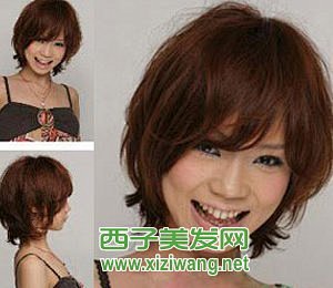 女生甜美短发发型图片(3)